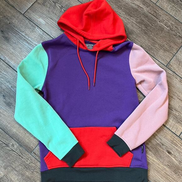 Brooklyn Cloth Color Block Hoodie Size Small‎ - Picture 1 of 5